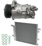 AC Compressor Kit With Condenser for Jaguar XFR 5.0L (2015–2015)