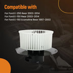HVAC Heater Blower Motor for Ford E-350 Super Duty (1999–2014) BM-1214 76916