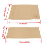 Set of 2 Front Seat Covers for Club Car Precedent Golf Cart (2004–Present)