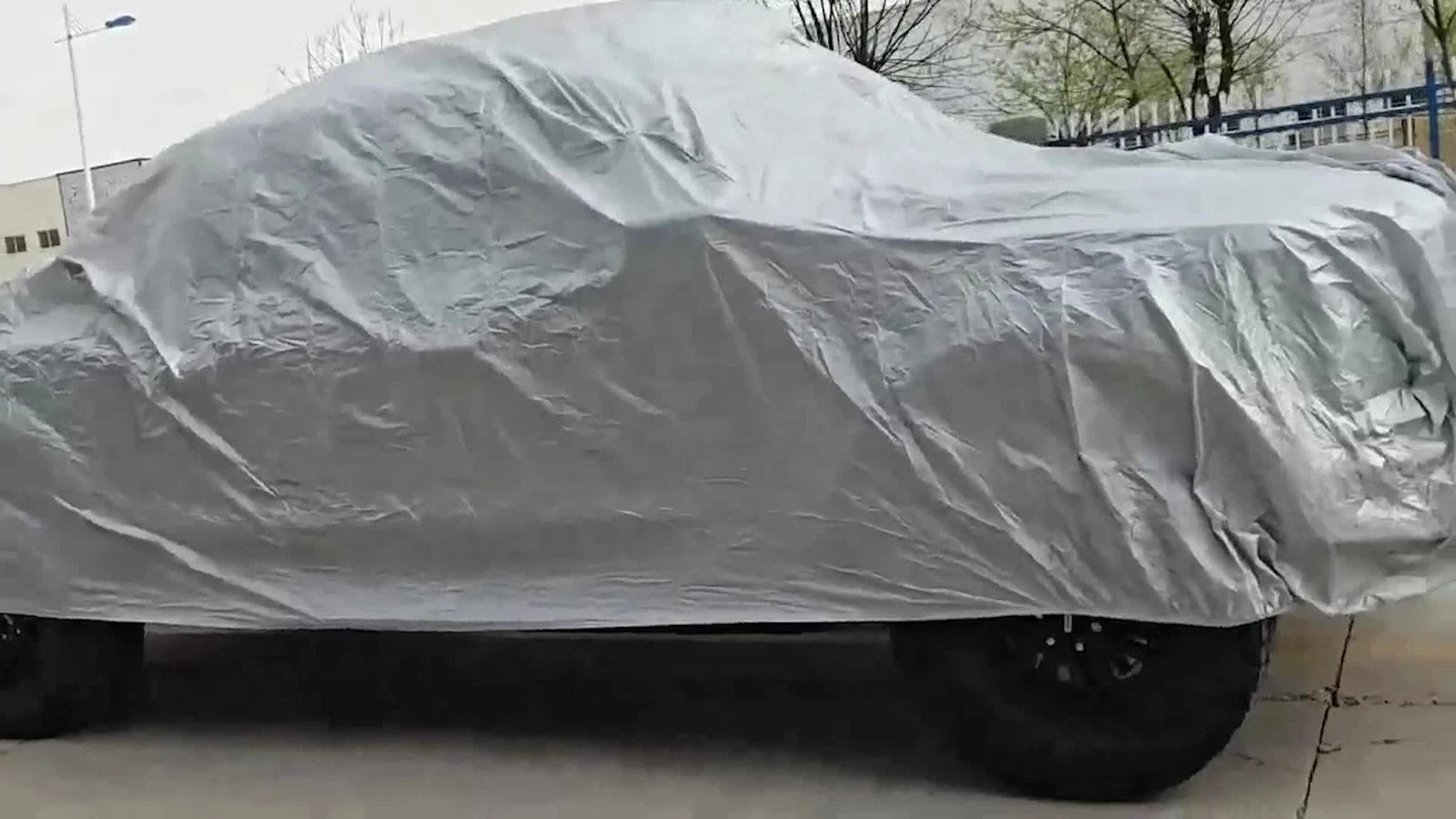 Pickup Truck Cover for Chevrolet Silverado (22 Ft) - Waterproof, UV Protect