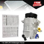 A/C Compressor with Clutch for Volkswagen Touran (2003–2015)