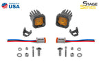 LED Fog Light Bezel Pair for Diode Dynamics Stage Series C1 (2005–2015)