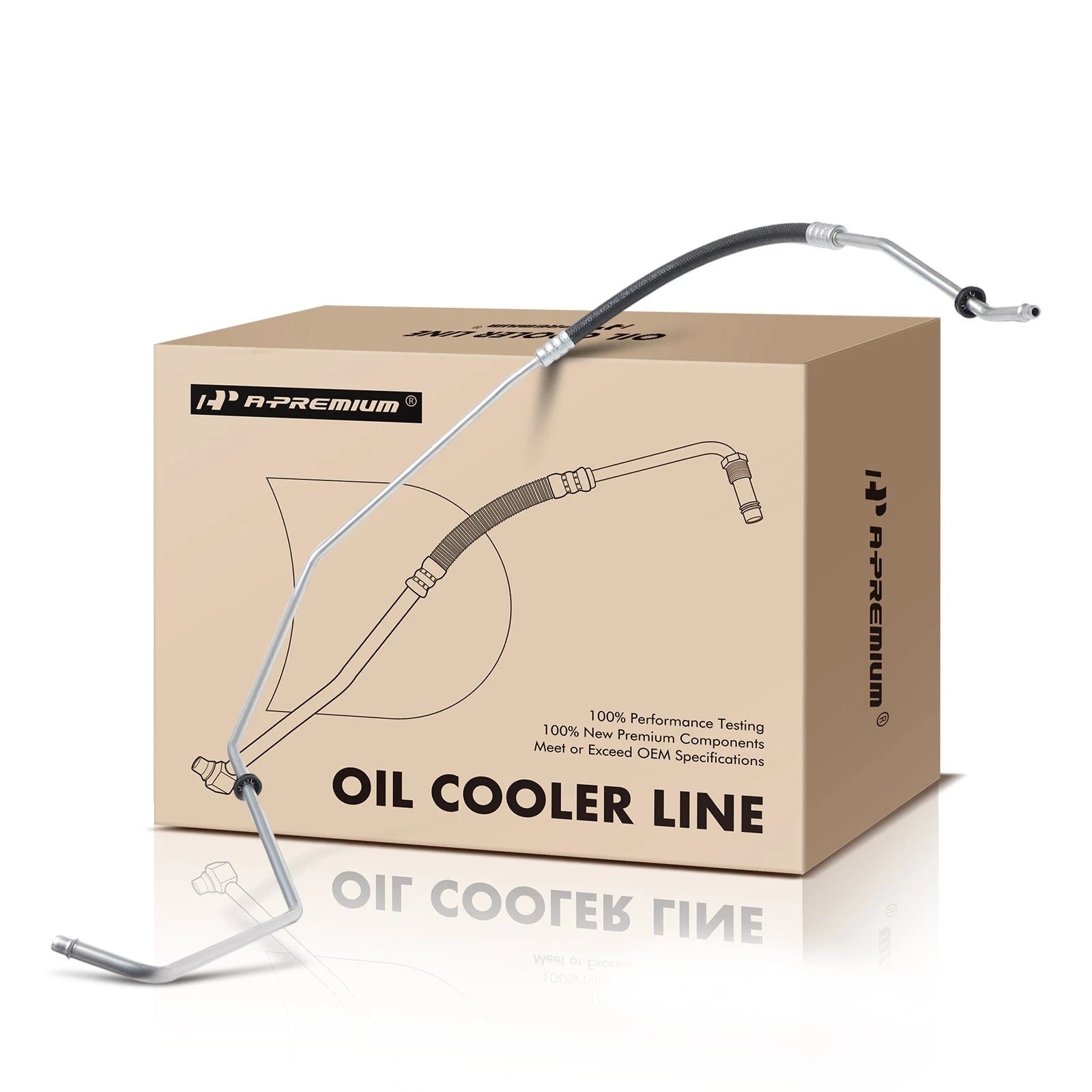 Lower Oil Cooler Line for Chevrolet Express 1500 2500 GMC Savana (2003–2021)