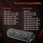 A/C Climate Control Module Panel for Chevy Tahoe Silverado GMC (1999–2002)