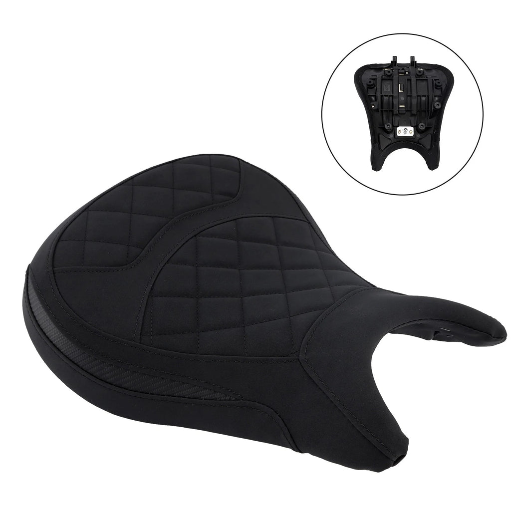 Front Driver Seat Lower Raider Cushion Black for Kawasaki Eliminator 500 (2024-2025)