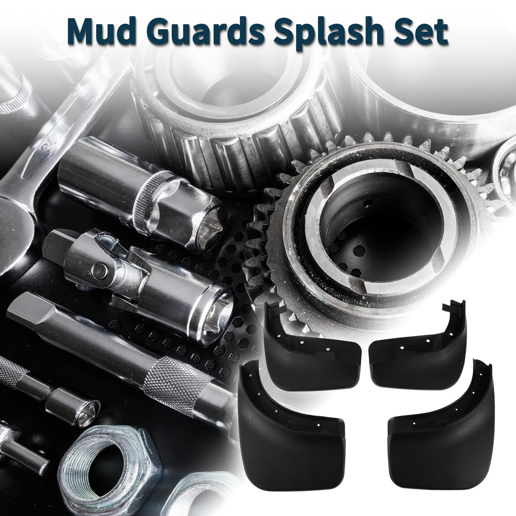 Set of 4 Mud Flaps Splash Guards for Volkswagen Touareg (2011–2017)