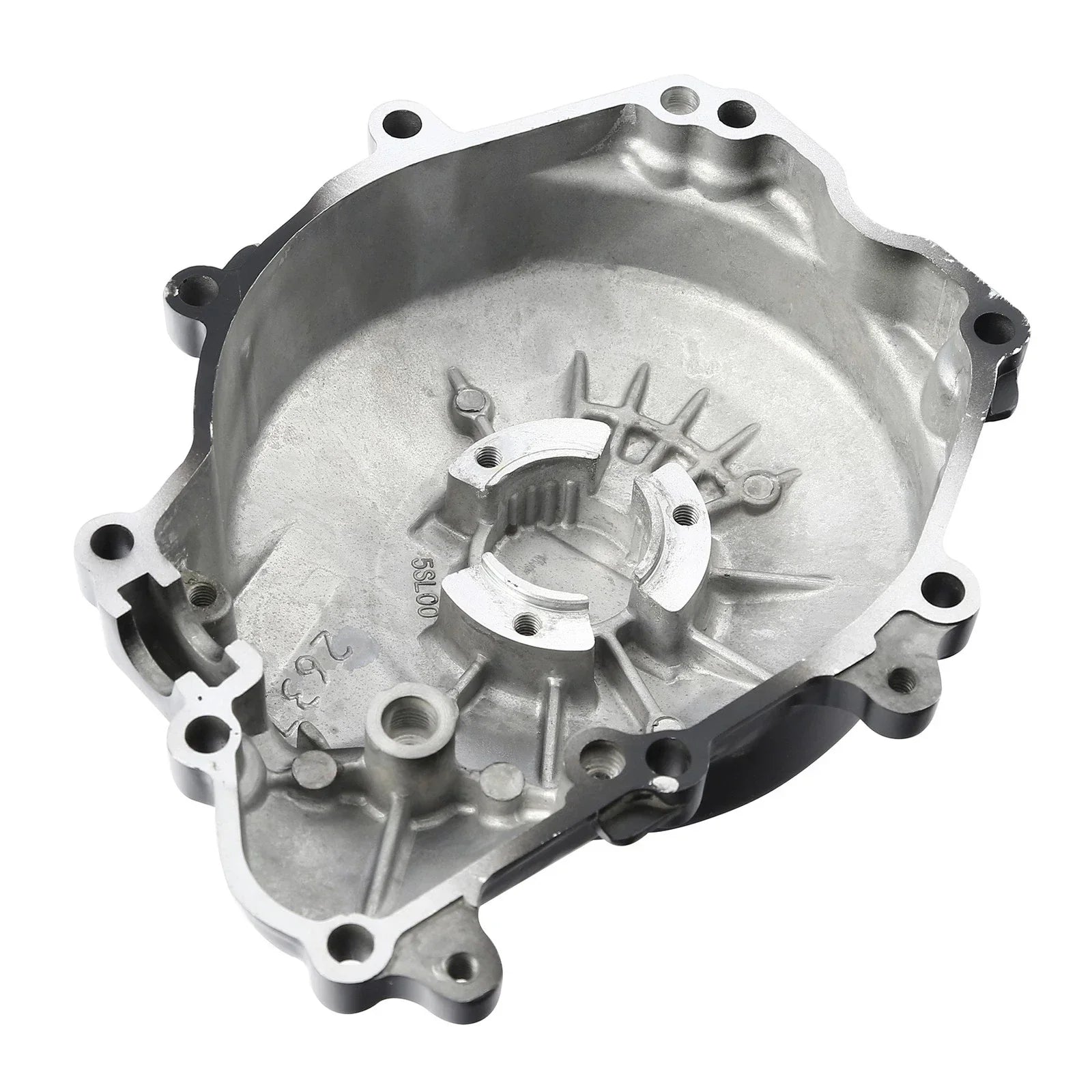 Left Engine Stator Cover Crankcase for Yamaha YZF-R6 Black (2003 - 2005)