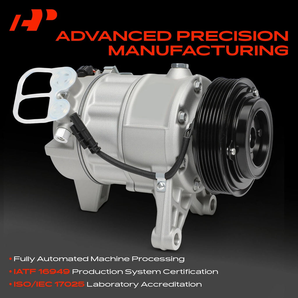 A/C Compressor with Clutch for Chevrolet Equinox (2016-2017) Impala (2014-2020)