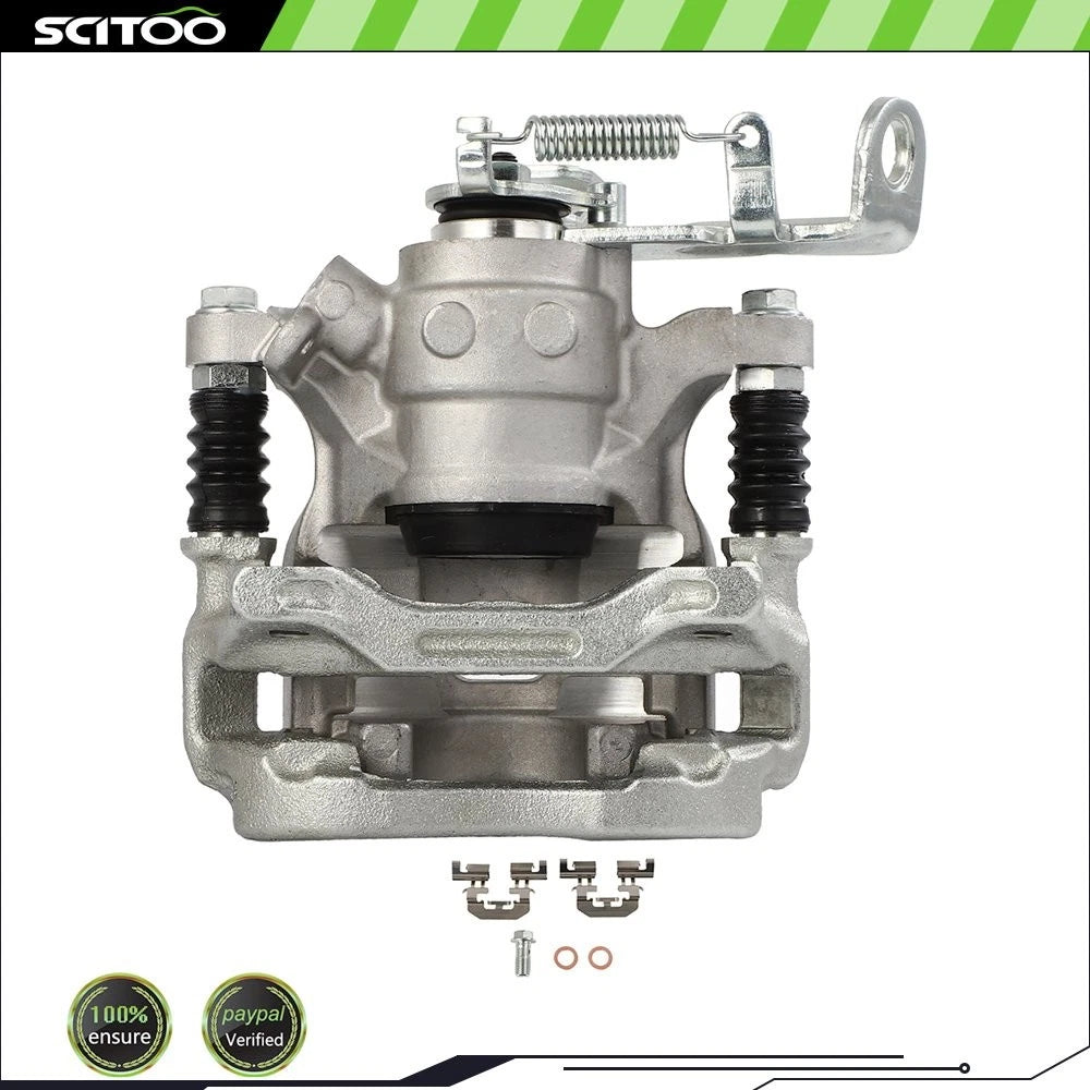 Rear Left Brake Caliper w/ Bracket for Mazda 3 (2014–2016)