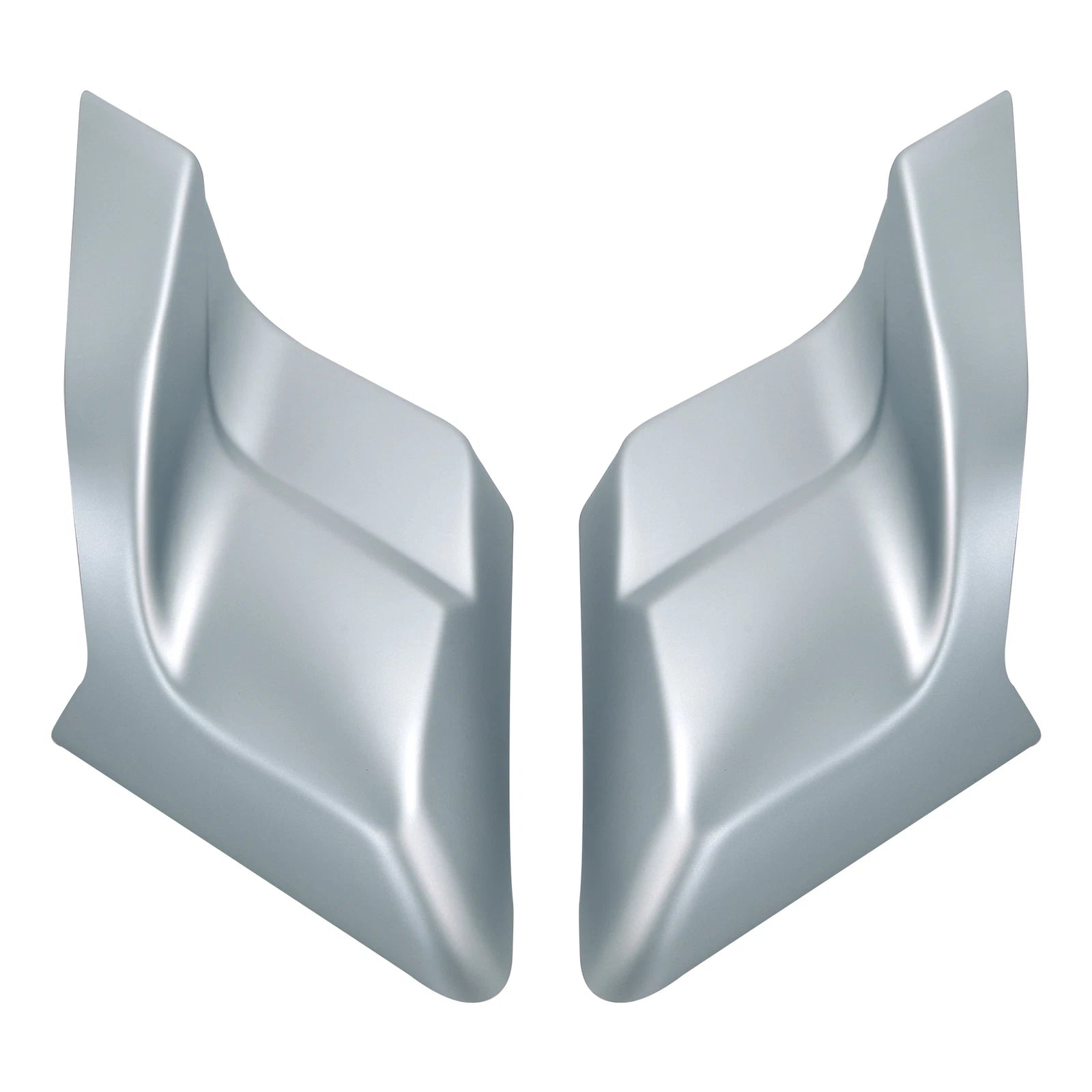 Stretched Side Covers for Harley Street Glide (2014–Present) - Barracuda Silver Denim