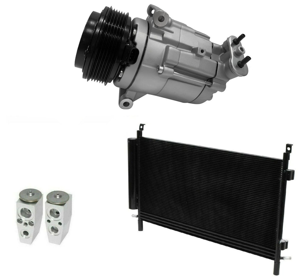 A C Compressor Kit With Condenser for Chevy Camaro 3.6L (2010–2010)