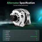 Alternator with Pulley for Nissan Altima (2002–2006)