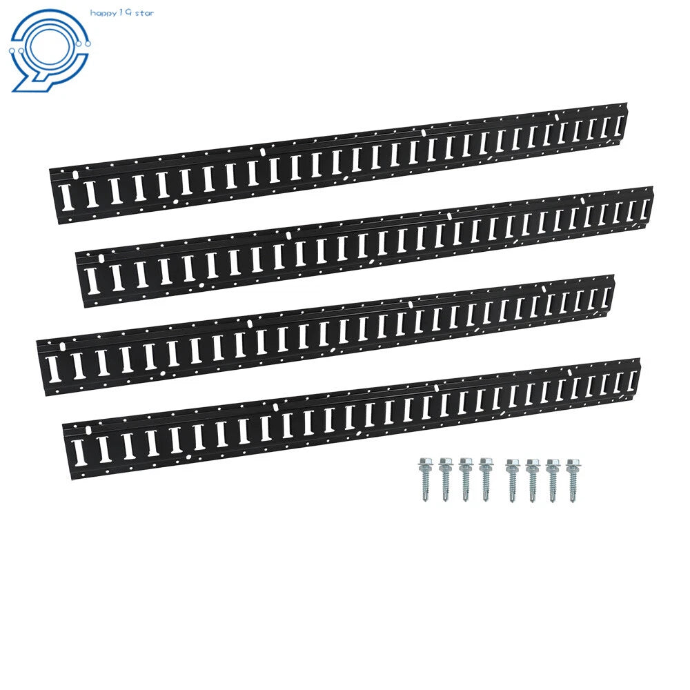 Set of 4 E-Track Tie-Down Rails for Various Models