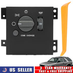 A-Premium Head Light Switch for Chevy Blazer S10 GMC Jimmy Sonoma Olds Bravada (1995–2005)