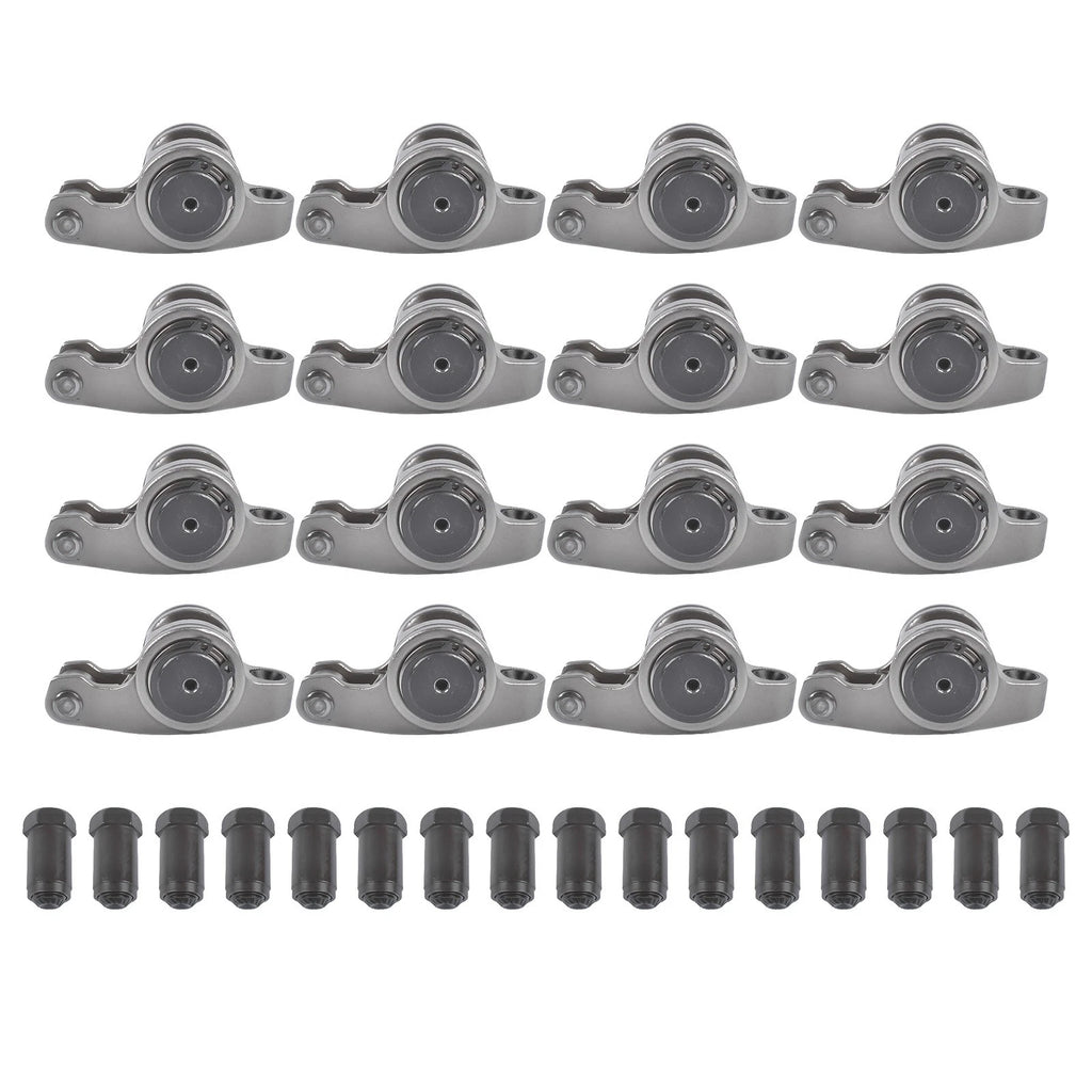 16x Roller Rocker Arm 1.5 Ratio 7/16 in for Small Block Chevy 350 (1969–1995)