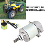 Starter with Relay for Honda TRX350TM FourTrax Rancher (2000–2006)