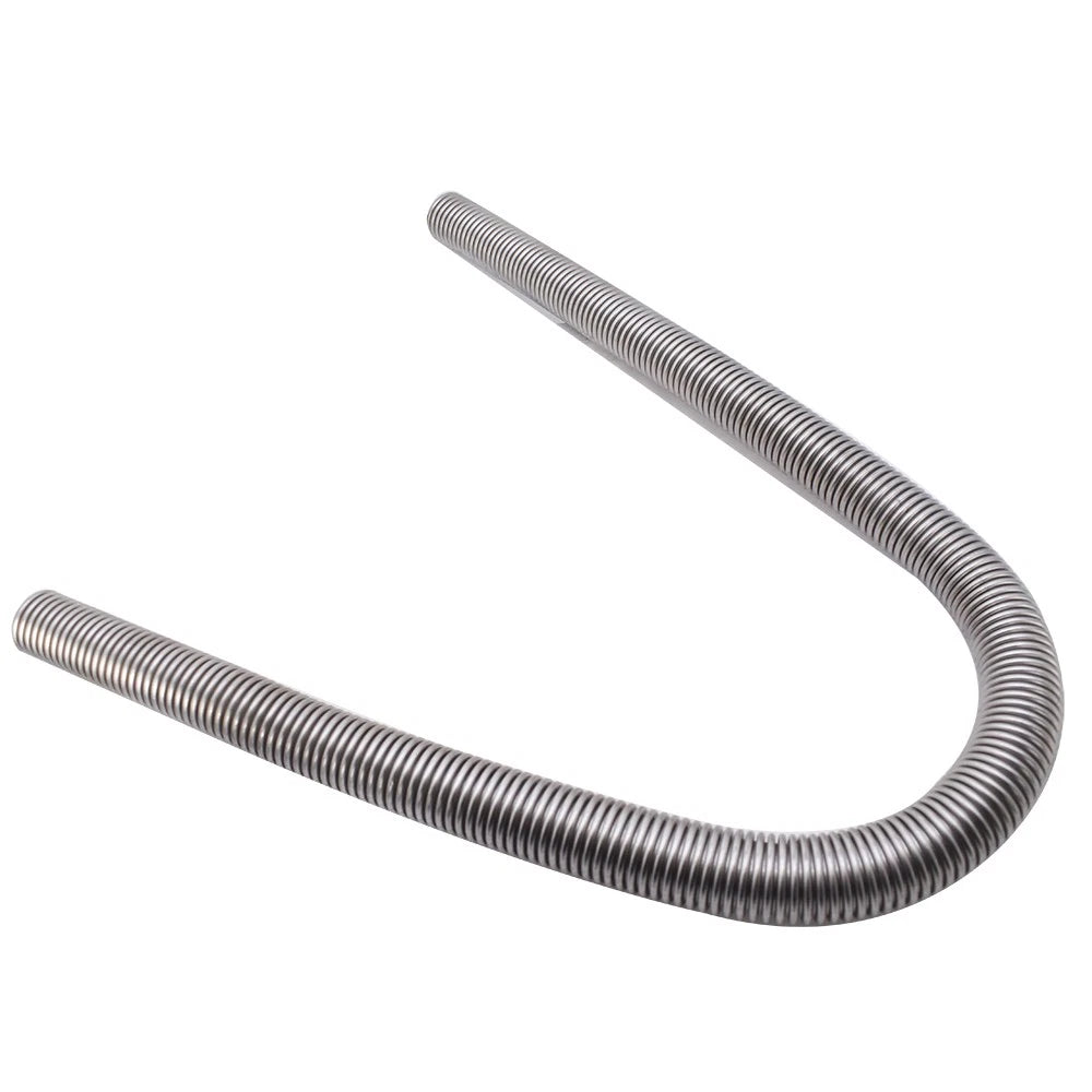 Set of 48" Stainless Steel Radiator Coolant Water Hose for Universal Fit