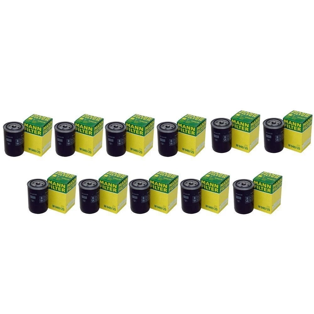 Set of 11 Engine Oil Filters for Audi Nissan VW Volvo