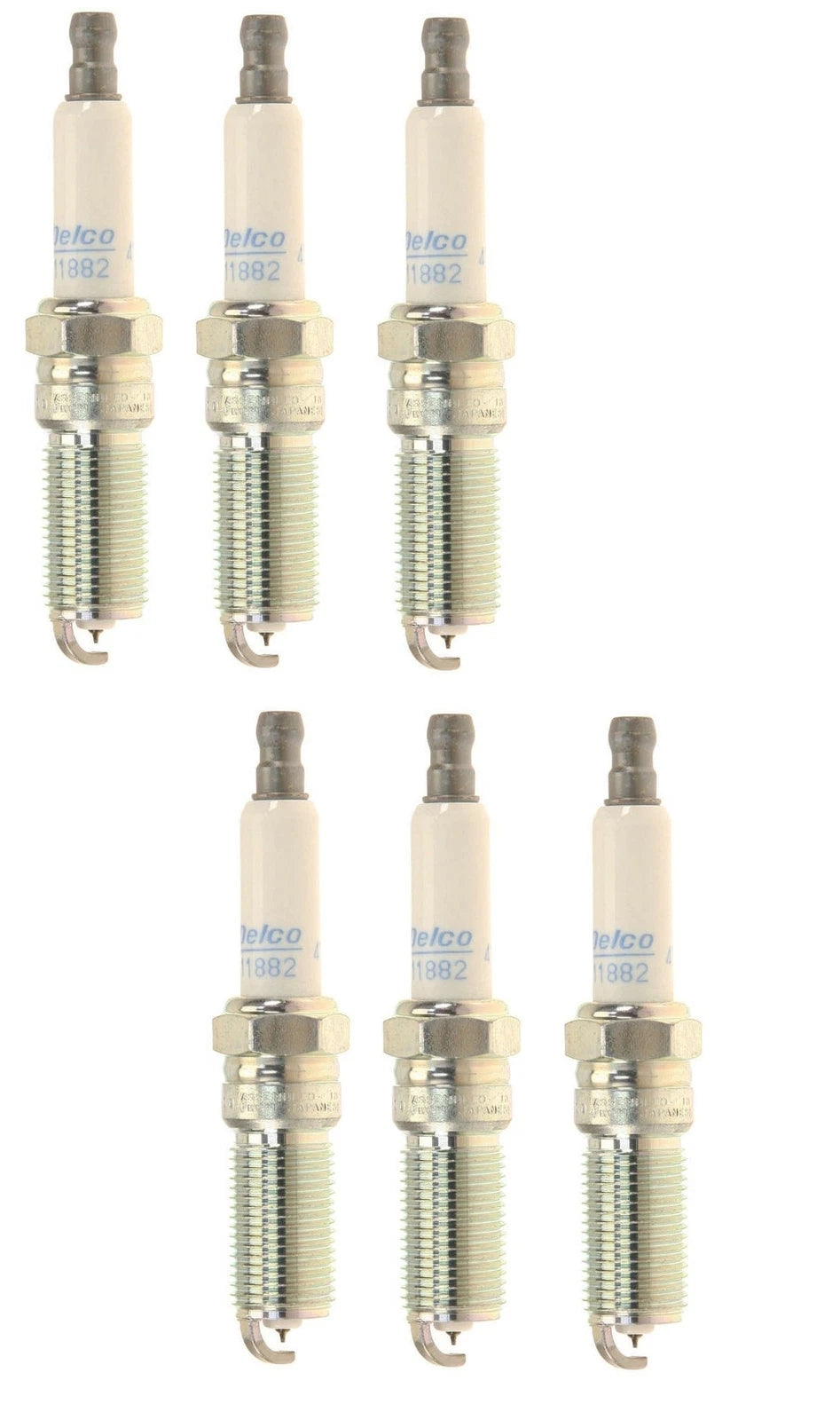 Set of 6 Spark Plugs for Buick Enclave, GMC Acadia, Saturn Outlook (2007–2017)