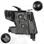 Set of 2 OE Projector Headlights with LED DRL for Chevy Suburban/Tahoe (2015–2020)
