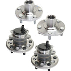 Wheel Hubs for Toyota Camry (2012–2017) Front & Rear with Bearings