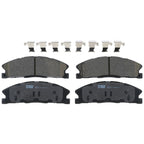 Set of 4 Disc Brake Pads for Ford Explorer (2013–2015)