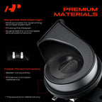 2X 80mm Metal Snail Horns for Chevrolet Malibu Cruze