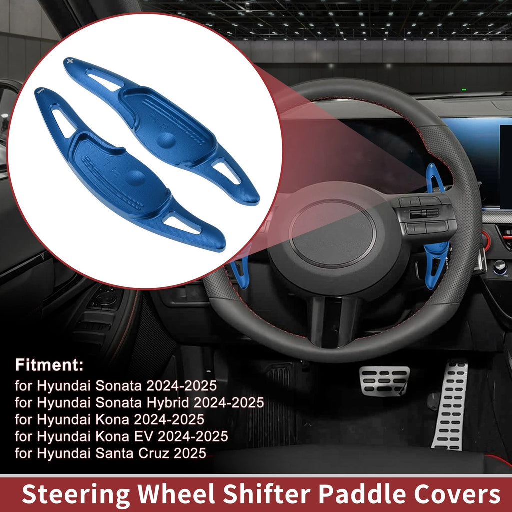 Aluminum Alloy Steering Wheel Shift Paddles for Hyundai Sonata (2015–2020)