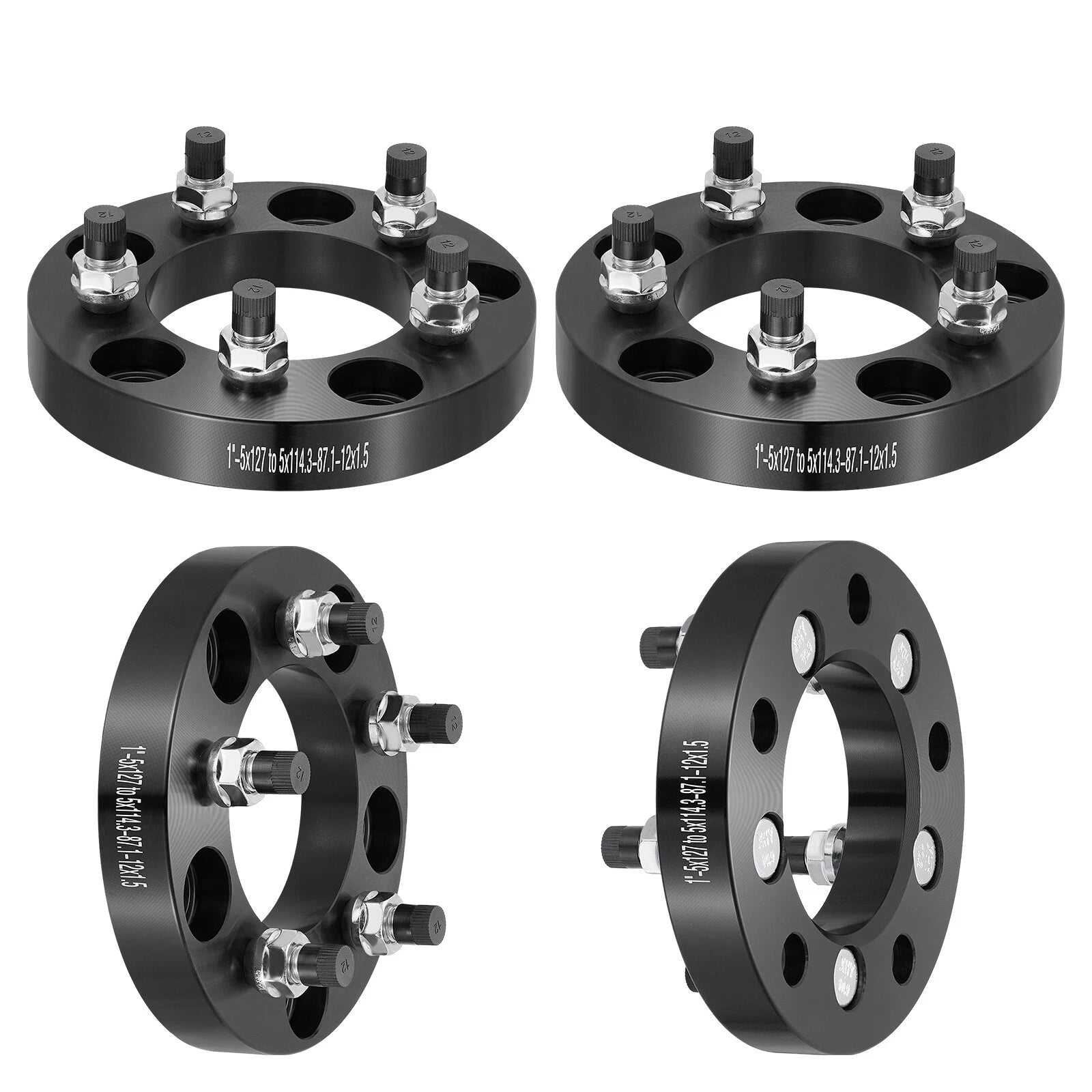 Wheel Spacers Adapters 1" for Jeep Dodge (2013-2019)