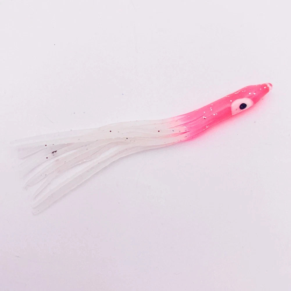 Pack of 10 Glow in the Dark Squid Fishing Lures