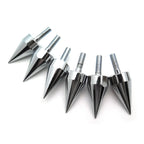 Set of 4 Universal Chrome Motorcycle Spike Bolts for Windscreen Fairings