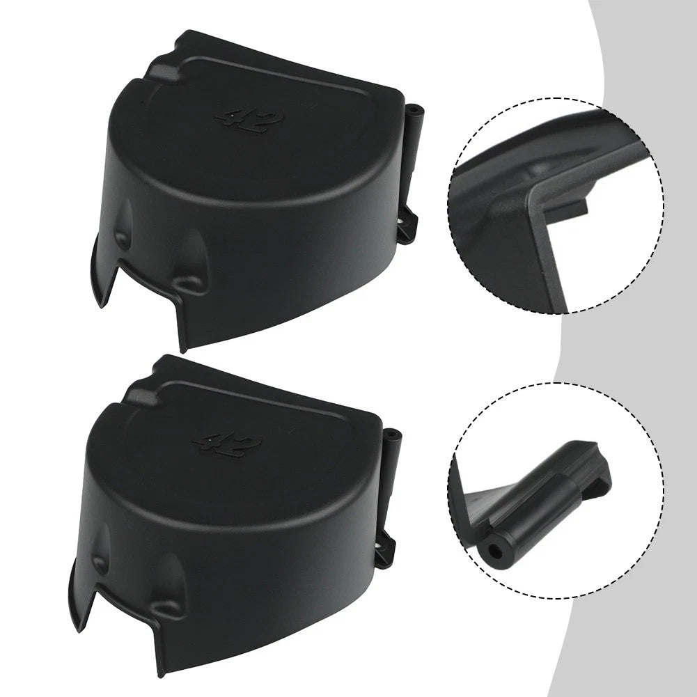 Set of 4 ABS Plastic Shields for Mower Deck Protection (Outdoor Use)