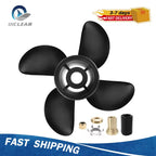 14X23 Aluminum Boat Propeller for Mercury Engines (135-300HP) 15 Tooth 4 Blades RH