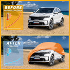 Waterproof Car Cover for Kia Sorento (210D-PU, Orange)