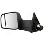 Power Heated Towing Side View Mirrors for Dodge Ram Truck (1998–2001)