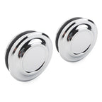 2X Chrome Aluminum Frame Hole Cover for Honda Rebel 500 CMX500 (2020–2021)