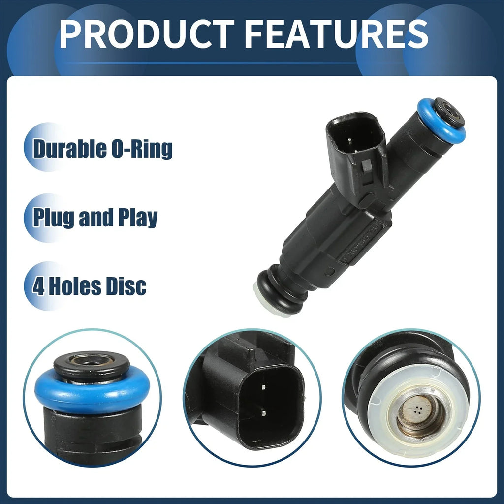 Fuel Injector 6 x Pcs for Dodge Ram 1500 5.2L (2000-2001)