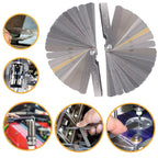 32 Blades Feeler Gauge for Metric and SAE Measurements
