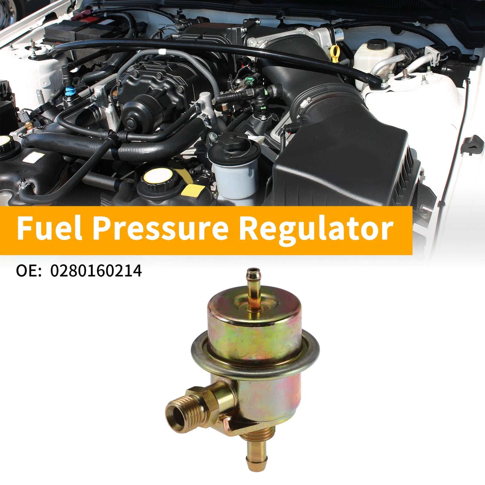 Fuel Pressure Regulator No. 0280160214 for Porsche 944 (1983–1984)