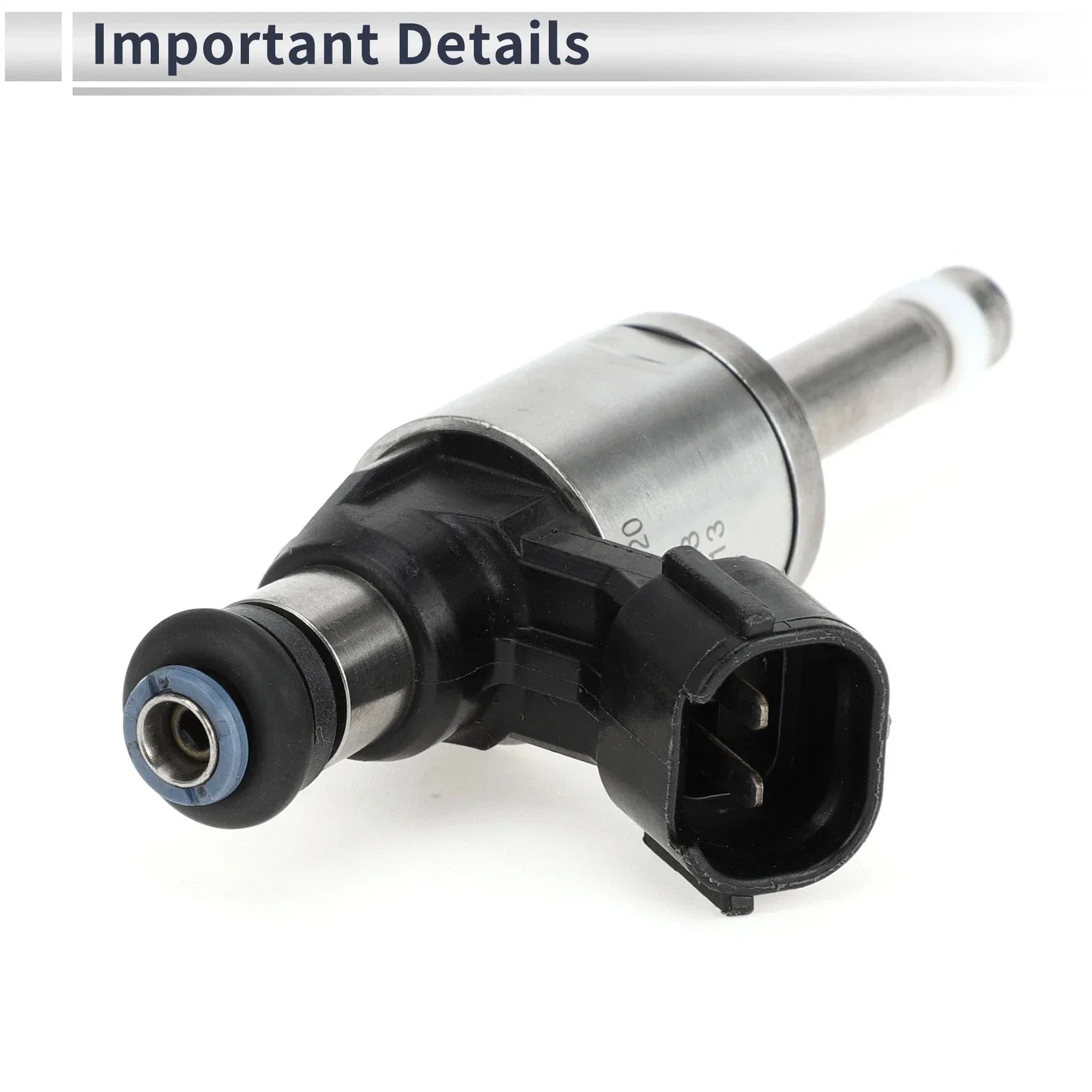 Fuel Injector for Lexus IS300H Hybrid 2.5 2ARFSE (2014-2015) 1 x Black Silver Tone