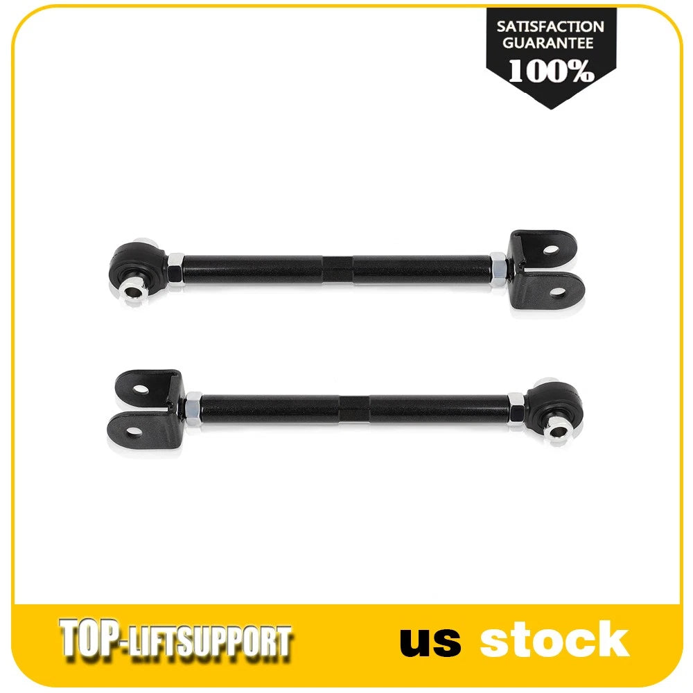 Set of 2 Rear Toe Arms for Nissan 240SX (1989–1998) Black