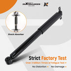 Set of 2 Rear Black Shock Absorbers for Honda Odyssey (2005–2017)