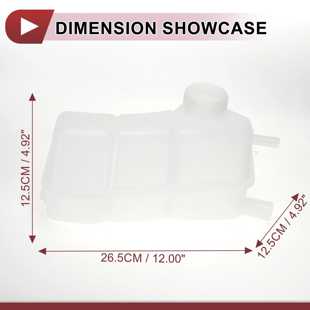 Coolant Expansion Overflow Tank No. 1025999/97KB8K218AG for Ford Ka (2001–2008)