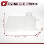Coolant Expansion Overflow Tank No. 1025999/97KB8K218AG for Ford Ka (2001–2008)