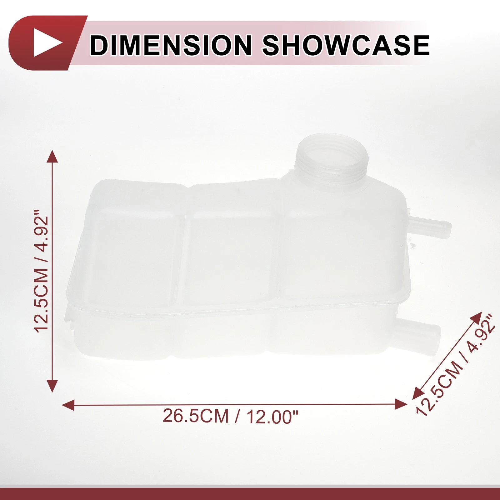 Coolant Expansion Overflow Tank No. 1025999/97KB8K218AG for Ford Ka (2001–2008)