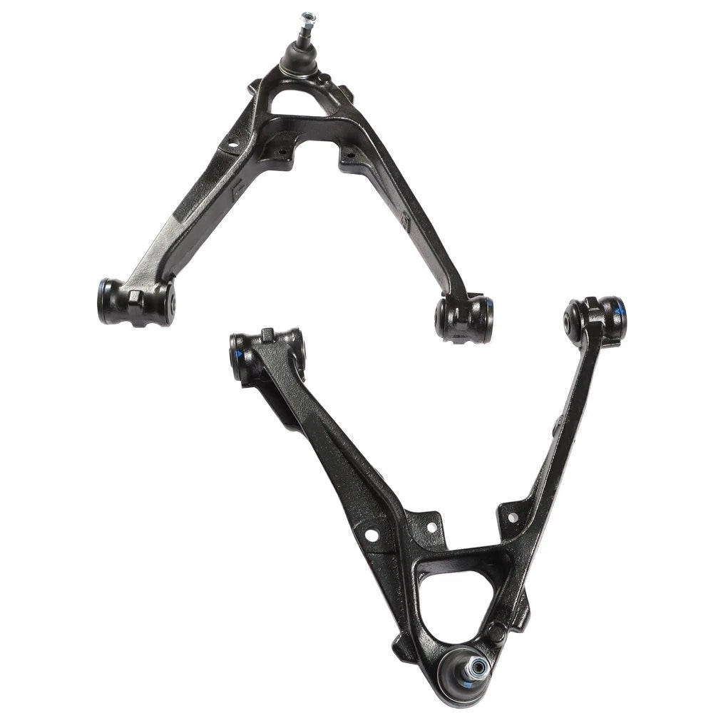 Set of 2 Front Control Arms with Ball Joints for GMC Sierra, Chevy Silverado (2007–2016)