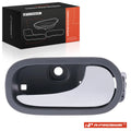 Rear Right Interior Door Handle for Chevy Malibu (2008–2012) Gray Chrome
