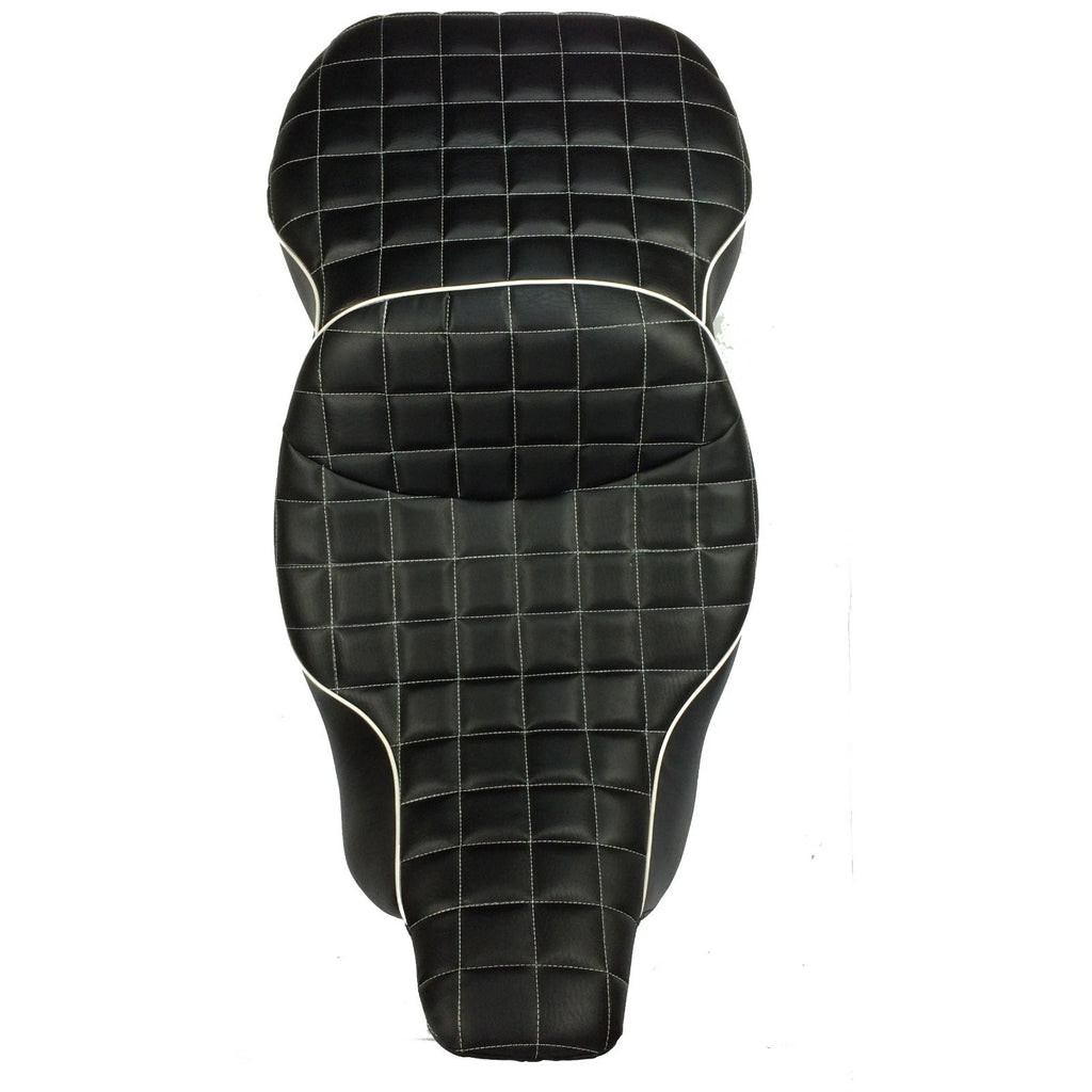 2X Driver Passenger Seat for Harley Davidson FLHT Electra Glide (1997–2006)