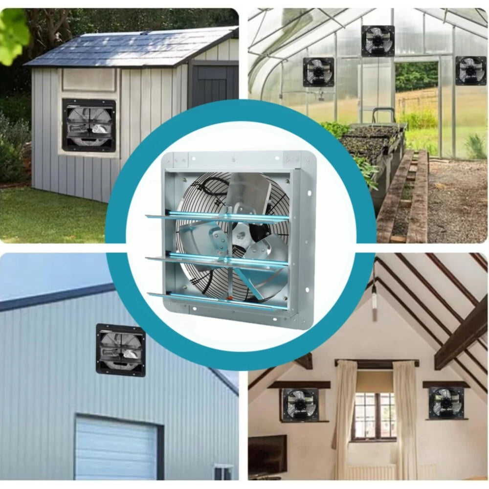 20 Inch Wall Mounted Exhaust Fan for Greenhouse Garage