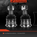2X Front Lower Ball Joint for Nissan Altima (1993–1997) Sentra (1986–1990)